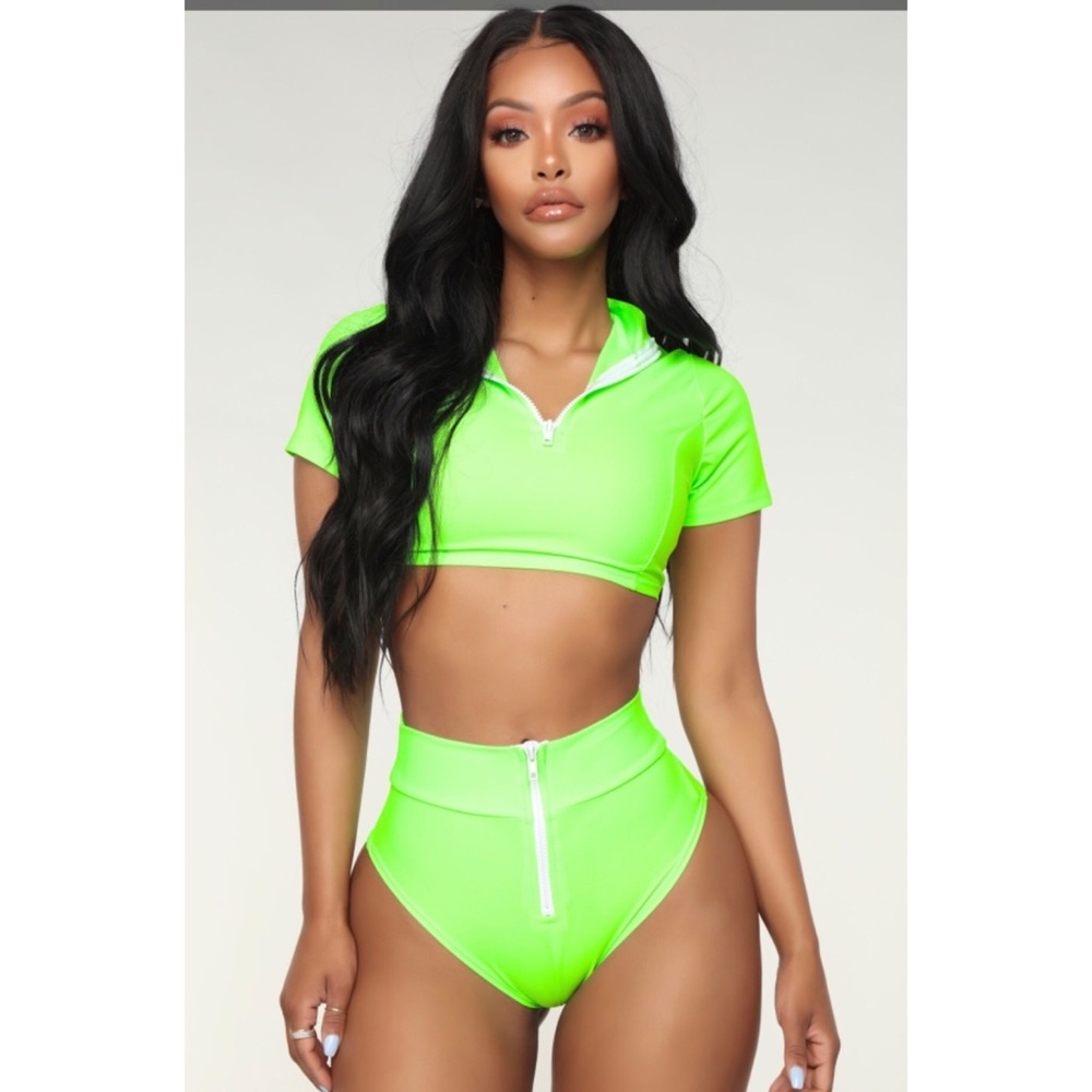 High waist swimwear